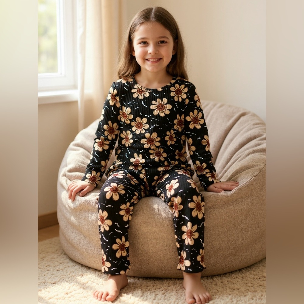 Jessica Simpson Floral Girl’s Pajama Set NWT